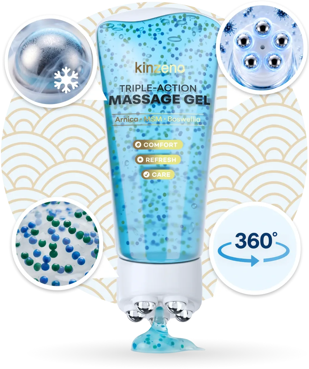 Силни страни на Kinzeno Roller Gel